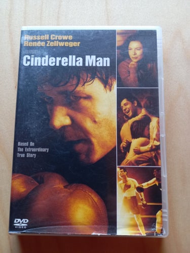 DVD-FILM "CINDERELLA MAN" MED RUSSEL CROWE OCH RENEE ZELLWGER FRÅN 2005