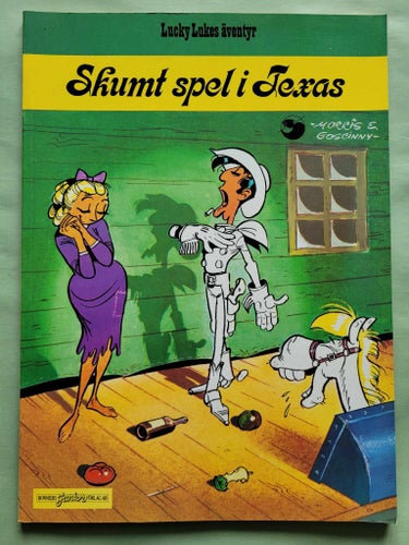 Lucky Lukes äventyr 24 - Skumt spel i Texas