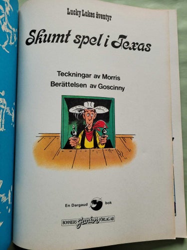 Lucky Lukes äventyr 24 - Skumt spel i Texas