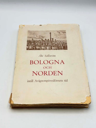 Bologna och Norden – Sällsynt historiskt standardverk av Åke Sällström!