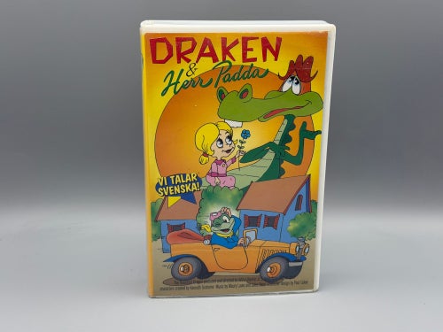 Draken & Herr Padda - Svenskt tal - VHS
