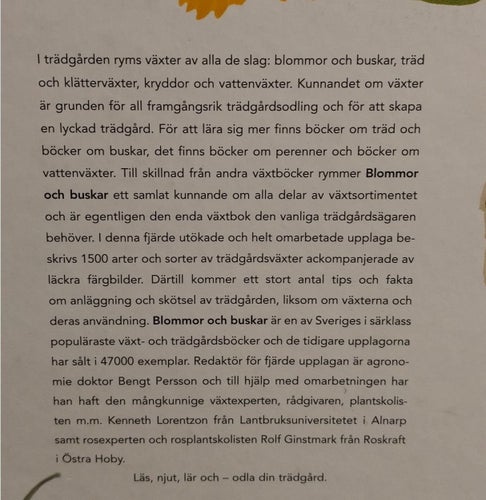 Blommor och buskar