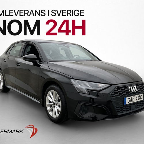 Audi A3 Sportback 35 TFSI Comfort Cockpit Sensorer CarPlay