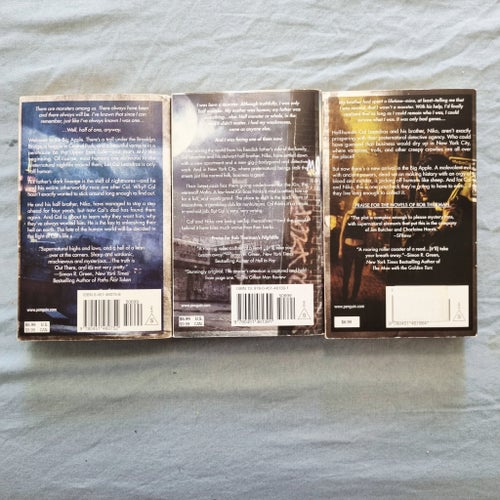 Carl Leandros series 1-3 . Nightlife, Moonshine, Madhouse av Rob Thurman