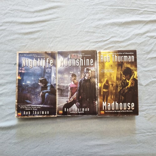 Carl Leandros series 1-3 . Nightlife, Moonshine, Madhouse av Rob Thurman