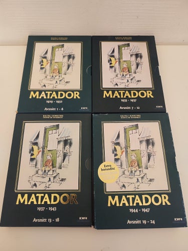 Matador DVD Box - Komplett Samling (Avsnitt 1-24)