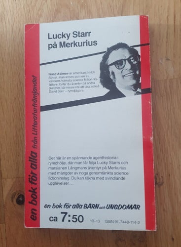 Lucky Starr på Merkurius. Isaac Asimov, 1980