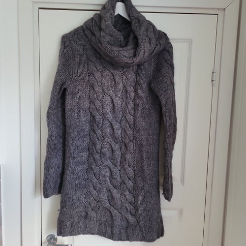 H&M grå tröja/kläning, storlek M