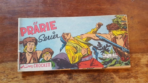 Prärieserier Med Davy Crockett / nr 21, 1962 / Gott skick
