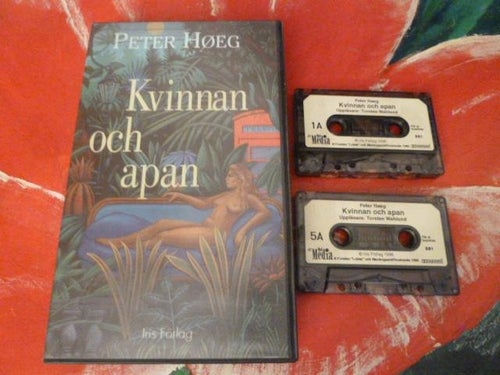 KASSETTBAND, KVINNAN OCH APAN, PETER HÖEG, KASSETT, KASSETTBOK