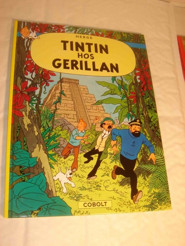 Tintins äventyr 23 - Tintin hos gerillan INB. NY Cobolt