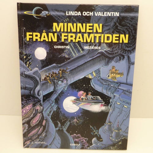 Linda och Valentin Minnen från framtiden 2017 Cobolt Nyskick Hårdpärm