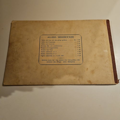 KORT AUKTION - Nalle Och Lisa - Törnrosa 1943