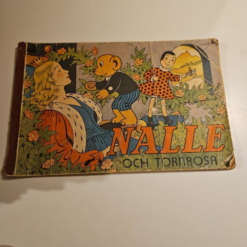 KORT AUKTION - Nalle Och Lisa - Törnrosa 1943
