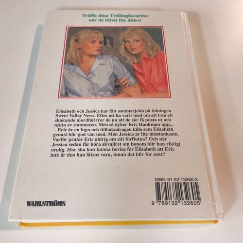 Tvillingarna: Under falskt namn av Francine Pascal, 1989