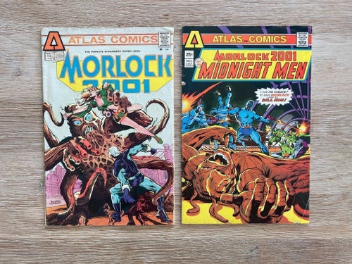 Atlas Comics: Morlock 2001 & Midnight Men