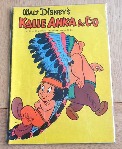Walt Disney's Kalle Anka & C:o N:r 25, 1960