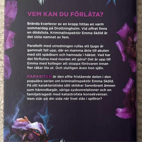 Parasiten - Sofie Sarenbrant - inbunden