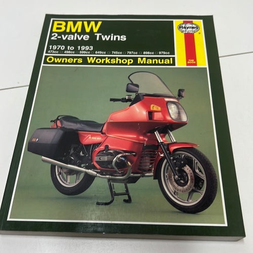 BMW 2-valve Twins Owners Workshop Manual 1970-1993