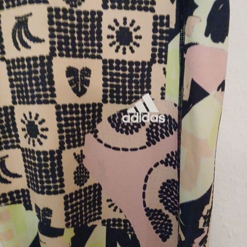 FARM Rio Adidas flerfärgade leggings, storlek L