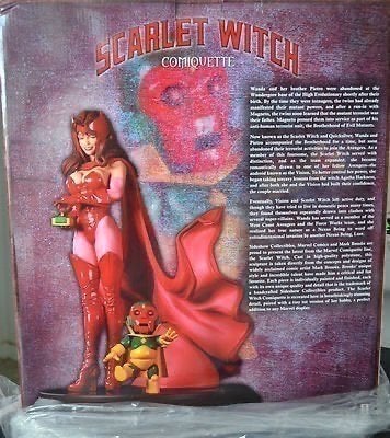 Scarlet Witch och Vision Comiquette Staty Sideshow Collectibles