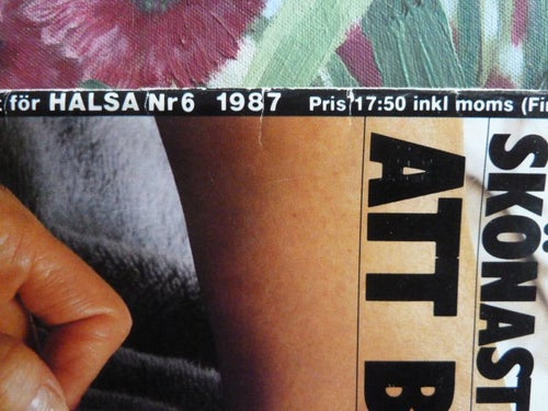 HÄLSA, NR 6, 1987,