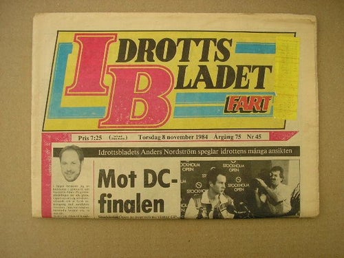Idrottsbladet Motorsport 1984 Nr.45 m. bl.a. Rally