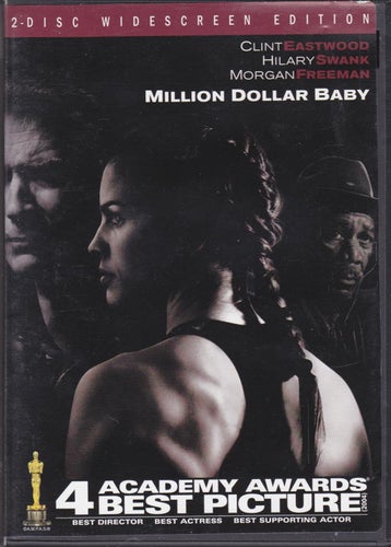 DVD / Million Dollar Baby / 2-disc / OBS! Region 1 / Hilary Swank / Nyskick
