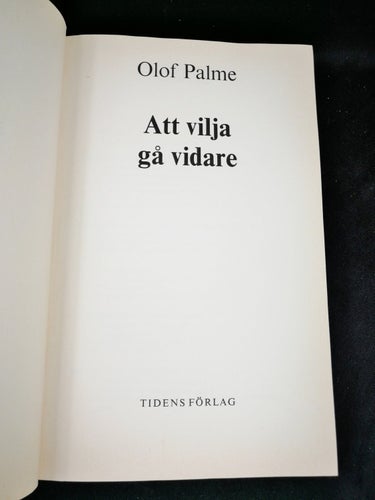 Olof Palme - Att vilja gå vidare (1974)