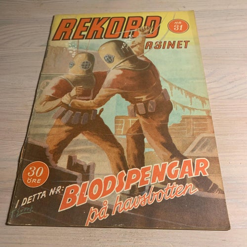 Tidningen Rekord Rekordmagasinet 1944 nr 31 - (baksidan saknas)