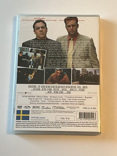 Made (Jon Favreau & Vince Vaughn, 2001). Inplastad DVD