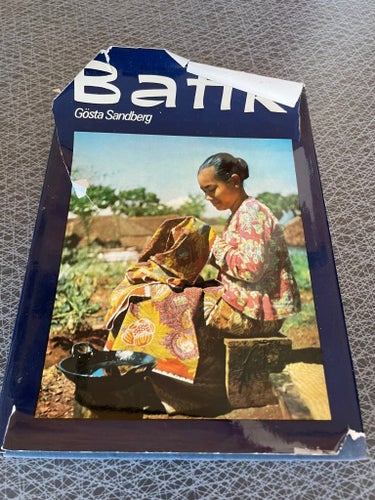 Batik av Gösta Sandberg, 1972