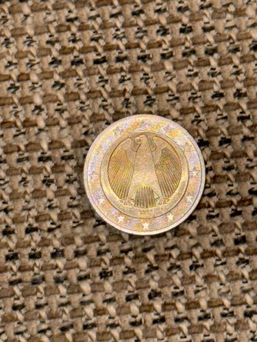 2 Euro Tyskland 2021 – Tysk örn – Euromynt