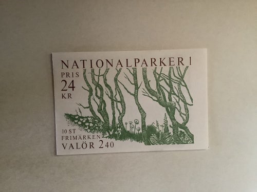 Häfte 398. Nationalparker 1.