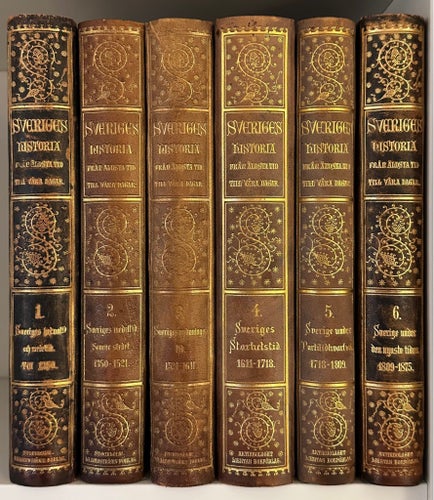 Sveriges Historia från Äldsta Tid till Våra Dagar, Oskar Montelius 1-6 1888-90