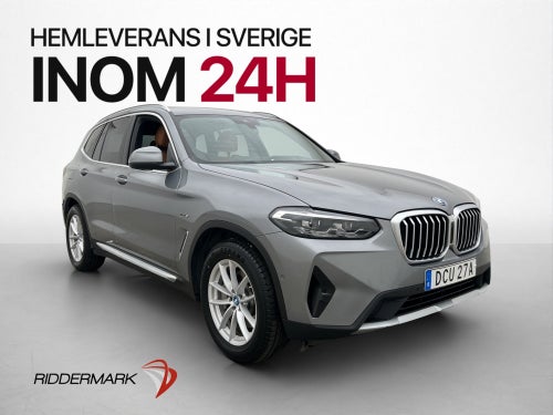 BMW X3 xDrive30e Drag Kamera CarPlay Skinn Cockpit P-sens