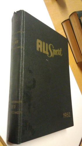 All sport 1952 nr 1-12 inbundna i ett band
