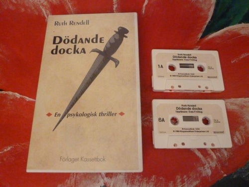 KASSETTBAND, DÖDANDE DOCKA, RUTH RENDELL, KASSETT, KASSETTBOK