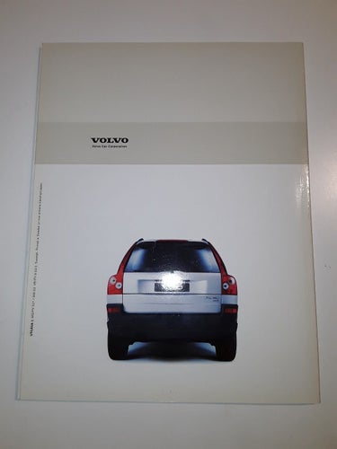 Volvo broschyr - Volvo XC90 - 72 nr sidor 2003 utgåva 2