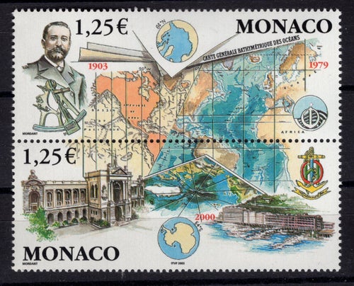 Monaco 2003 - Havskarta - Marin - MNH**