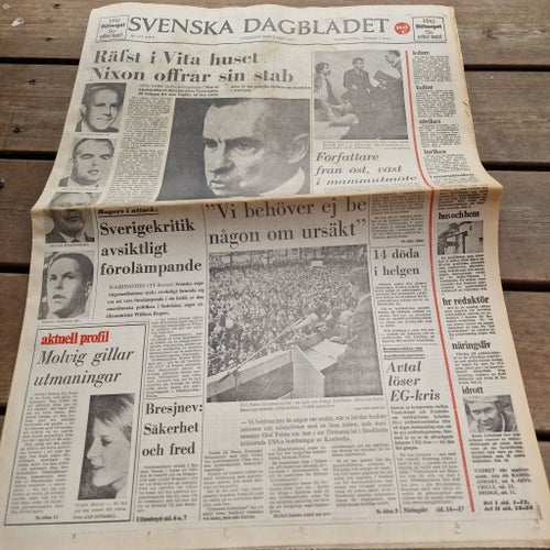 Svenska Dagbladet 2 maj 1973