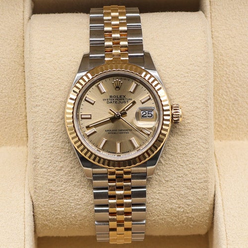 Rolex Lady-Datejust 28 | 279173 | Champagne | 2018 | Mycket fin | Full set