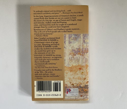 John Crowley - Engine Summer (0553233602)