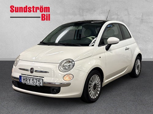 Fiat 500 1.2 8V Manuell, 69hk, 2009