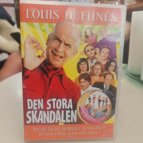 Den Stora Skandalen - Louis De Funès (VHS)