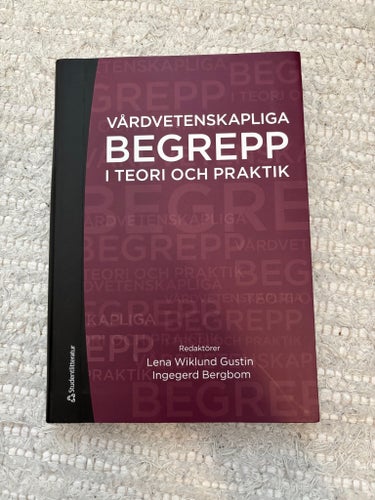 Vårdvetenskapliga begrepp i teori och praktik av Lena Wiklund Gustin, Ingergerd