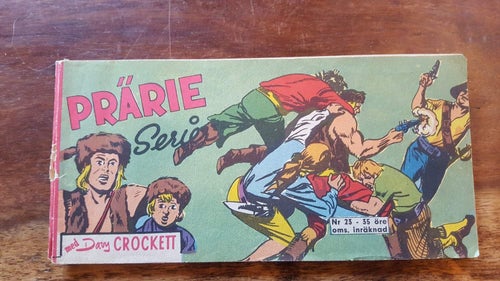 Prärieserier Med Davy Crockett / nr 23, 1962 / Gott skick