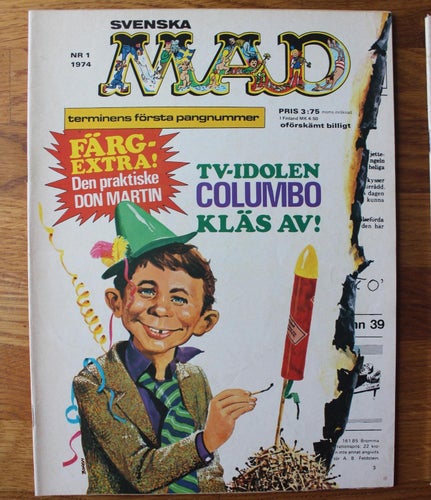 SVENSKA MAD 1974 : 1