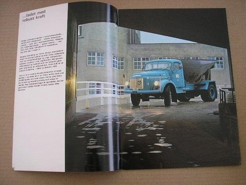 VOLVO Försäljningsbroschyr Lastbil N86 / N 86