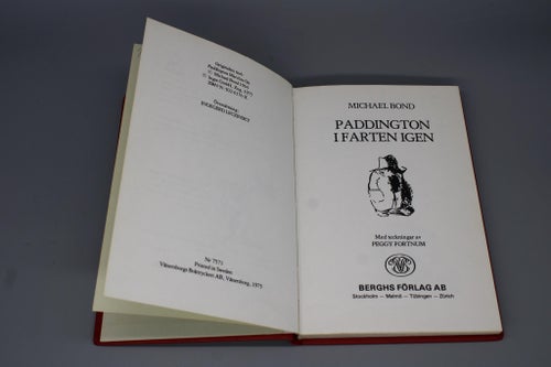 Paddington i farten igen - Michael Bond - 1975